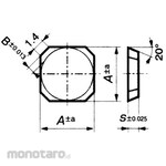 Sumitomo Electric Hard Metal Chip SEKN