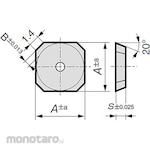 Sumitomo Electric Hard Metal Chip SEKN
