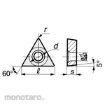 Sumitomo Electric Hard Metal Chip TBGT-FX