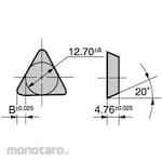 Sumitomo Electric Hard Metal Chip TEKN
