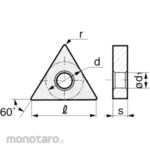 Sumitomo Electric Hard Metal Chip TNGG-GX