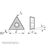 Sumitomo Electric Hard Metal Chip TPMT-MU