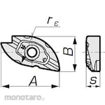 Sumitomo Electric Hard Metal Chip ZNMT-N