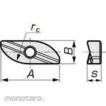 Sumitomo Electric Hard Metal Chip ZNMT-S