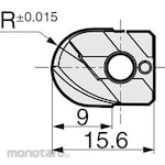 Sumitomo Electric Hard Metal Chip ZPGU