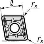 Sumitomo Electric Hard Metal Insert WDXT-G