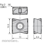 Sumitomo Electric Hard Metal SEC-Sumi Dual Mill Insert for TSX type LNEX1306 PNEL-L type