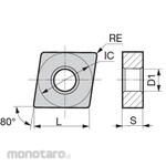Sumitomo Electric Hard Metal Turning insert CNMG-UZ
