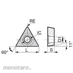 Sumitomo Electric Hard Metal Turning insert TPGT-SI