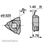 Sumitomo Electric Hard Metal Chip NER
