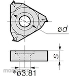 Sumitomo Electric Insert TME (Mata Pahat Ulir)