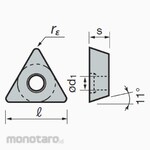 Tungaloy External & Internal Turning Insert TPGW