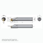 Tungaloy External & Internal Turning Tool A/E-STUPR/L