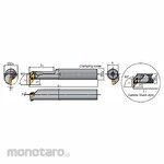 Tungaloy External & Internal Turning Tool A/E-SVUBR/L