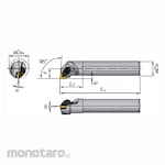 Tungaloy External & Internal Turning Tool A-ACLNR/L