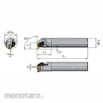 Tungaloy External & Internal Turning Tool A-ADUNR/L