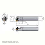 Tungaloy External & Internal Turning Tool A-ASKNR/L