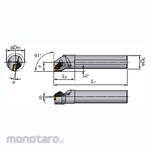 Tungaloy External & Internal Turning Tool A-ATFNR/L