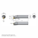 Tungaloy External & Internal Turning Tool A-PTFNR/L
