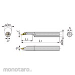 Tungaloy External & Internal Turning Tool A-SVJBR/L