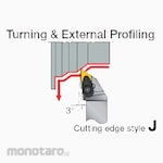 Tungaloy External & Internal Turning Tool ADJNR/L-Eco