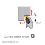 Tungaloy External & Internal Turning Tool ADQNR/L-Eco
