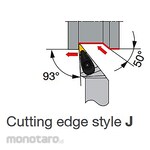 Tungaloy External & Internal Turning Tool AVJNR/L-Eco