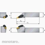 Tungaloy External & Internal Turning Tool AVJNR/L