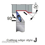 Tungaloy External & Internal Turning Tool JPVJ2XR/L