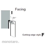 Tungaloy External & Internal Turning Tool JSDFCR/L Series