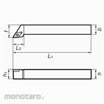 Tungaloy External & Internal Turning Tool JSDJCR/L