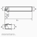 Tungaloy External & Internal Turning Tool PSBNR/L