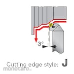 Tungaloy External & Internal Turning Tool PTJNR/L-Eco