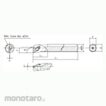 Tungaloy External & Internal Turning Tool S/C-CTFPR/L