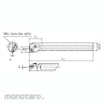 Tungaloy External & Internal Turning Tool S-MCLNR/L