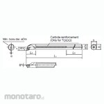 Tungaloy External & Internal Turning Tool T-SDQCR/L
