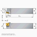 Tungaloy External & Internal Turning Tool TLBNR/L