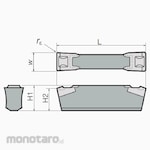 Tungaloy Grooving & Parting-Off Insert CTD