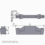 Tungaloy Grooving & Parting-Off Insert DGE