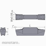 Tungaloy Grooving & Parting-Off Insert DTX