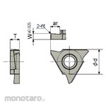 Tungaloy Grooving & Parting-Off Insert GBR/L32