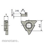 Tungaloy Grooving & Parting-Off Insert GBR/L43