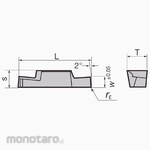 Tungaloy Grooving & Parting-Off Insert GIR/L