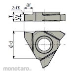 Tungaloy Grooving & Parting-Off Insert GLR/L