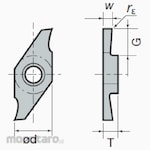 Tungaloy Grooving & Parting-Off Insert JVGR/L