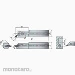 Tungaloy Grooving & Parting-Off Tool CGIUR/L