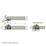 Tungaloy Grooving & Parting-Off Tool CGWSR/L-FLR/L#GP