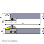 Tungaloy Grooving & Parting-Off Tool CGWSR/L-WG-L