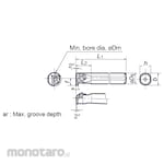 Tungaloy Grooving & Parting-Off Tool CGXR/L
