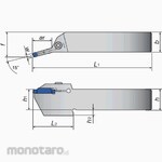 Tungaloy Grooving & Parting-Off Tool CTER/L-15A